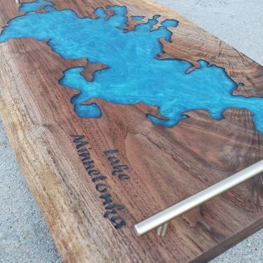 Custom Cutting Board - Lake Minnetonka 