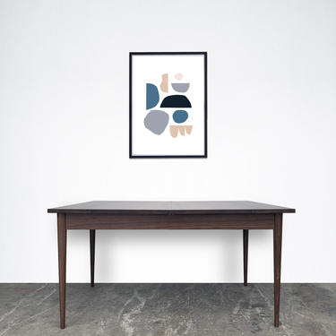 Expandable Dining Room Table - The Watson - Mid Century Modern Inspired 