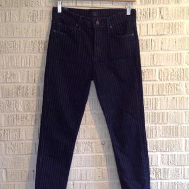Citizens of Humanity Size 28 Navy &amp; White Print Jeans
