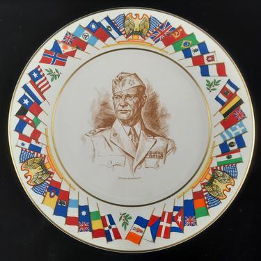 General Eisenhower Commemorative Plate