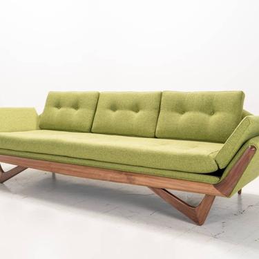 Custom Pearsall leather sofa 