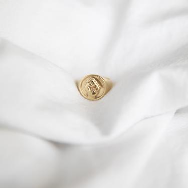 This Matters Power Signet Ring by Cura x Boma