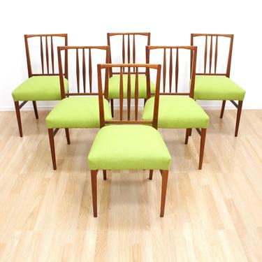 Set of 6 Mid Century Dining Chairs by Gordon Russell 