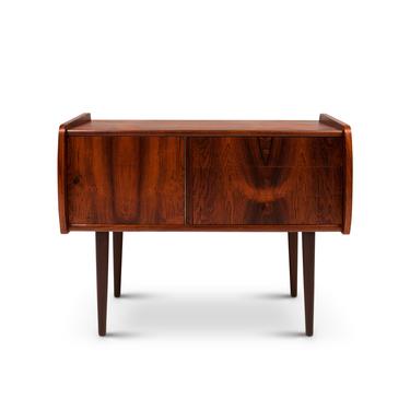 Vintage Danish Mid-Century Rosewood Chest/Accent Table 