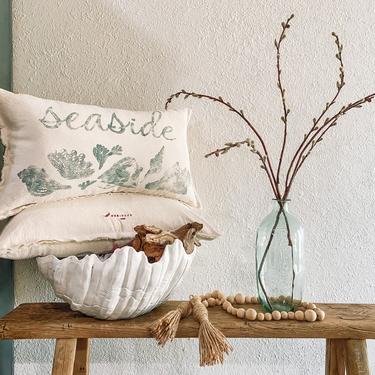 Seaside Canvas Pillow Cover 