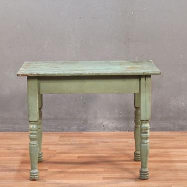 Rustic Patina Green Farm Table – ONLINE ONLY