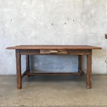 Solid Wood Farmhouse Table