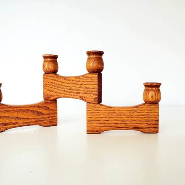 Vintage Scandinavian Style Handcrafted Articulating Candleholder 
