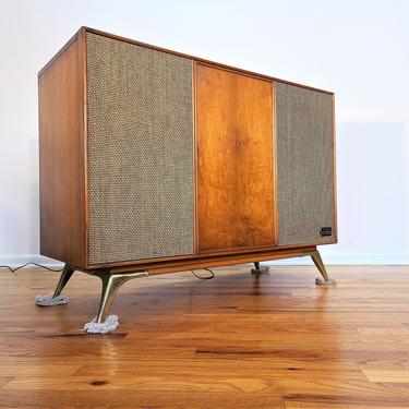 Mid Century Zenith Console Stereo 