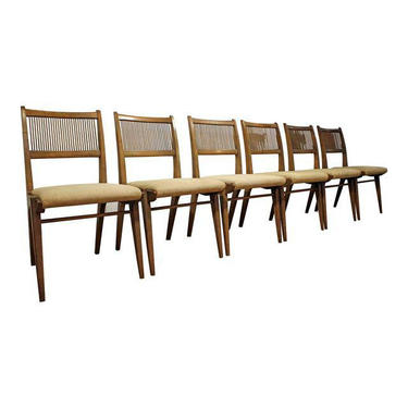 Mid-Century Modern Dining Chairs John Van Koert Drexel Profile Dining Chairs-Set of 6 