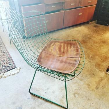 Set of 6 Bertoia wire chairs. $1,000