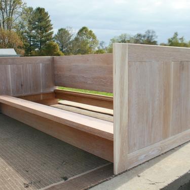 Ship Soon 2935 white oak cerused DcRnV2 *Special Size Solid Continuous Boards Day or Couch Bed 