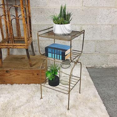 LOCAL PICKUP ONLY ----------- Vintage Metal Plant Stand 