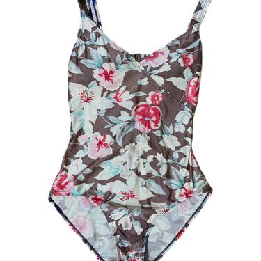 (XL) Aruba Floral One Piece Bathing Suit 061921 LM