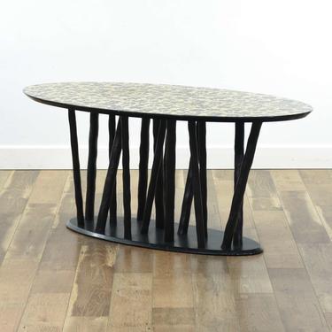 Vaughan Benz Contemporary Oval Coffee Table