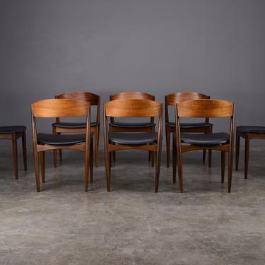 8 Jydsk Møbelindustri Danish Modern Dining Chairs 