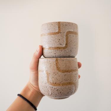 SAMPLE SALE // Lana Tumbler // handmade ceramic pottery 