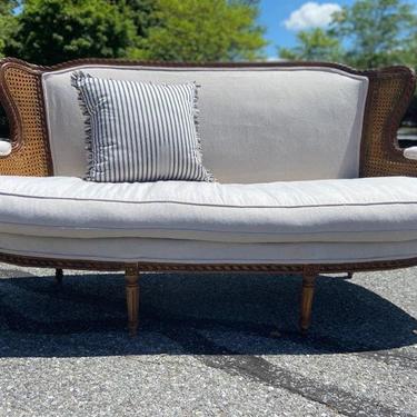 Freshly Reupholstered Vintage Sofa
