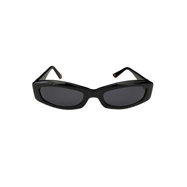 Chanel Black Quilted Slim Sunglasses