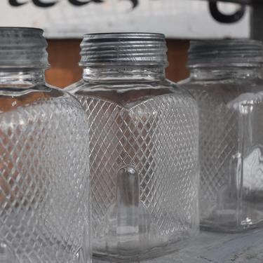 Vintage Glass Coffee Jars
