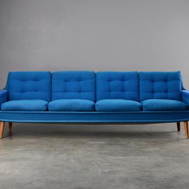 8ft Mid Century Sofa Couch Danish Modern 