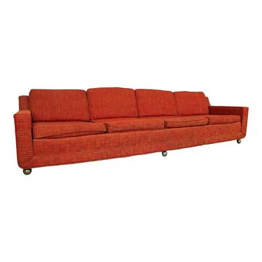 Mid-Century Elongated  4-Seat Sofa by Kroehler 109&amp;quot; 