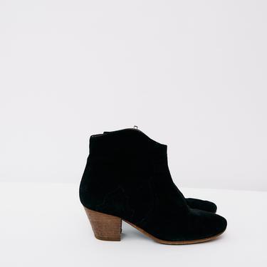 Isabel Marant Etoile Suede Ankle Boots, Size 36