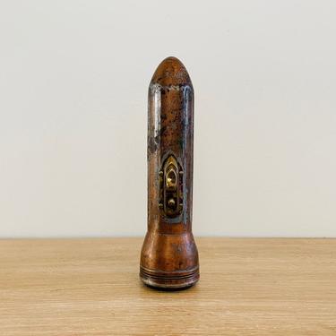 Vintage Industrial Bullet Flashlight 