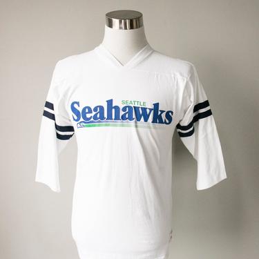 1990s Seattle Seahawks Jersey Football Tee NOS S 