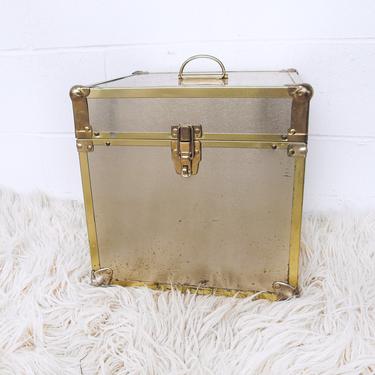 Metal Cube Trunk with Plywood  