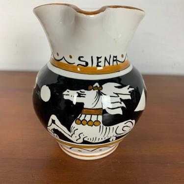 Siena Horse Pitcher/Sangria Pitcher Italy 