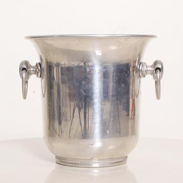 Mid Century Modern Champagne Ice Wine Cooler Bucket, by Argit, France 