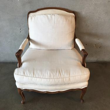 Vintage Baker French Bergere Chair