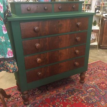 Gentry- Vintage Two Toned Tall Dresser 