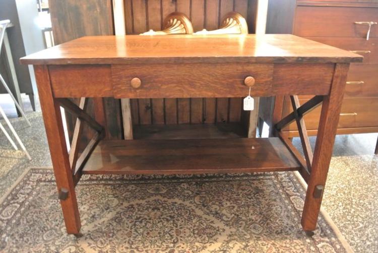 Oak desk. $495