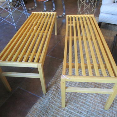 TWO HOUSE OF DENMARK BENCHES PRICED SEPARATELY