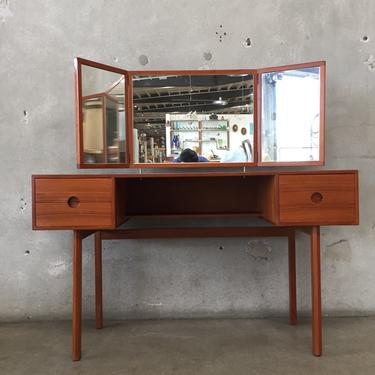 Mid Century Rare Vanity Desk by Kai Kristiansen
