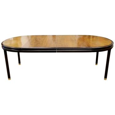 Mid Century Modern Rosewood Expandable Dining Table Dunbar Baker Style 