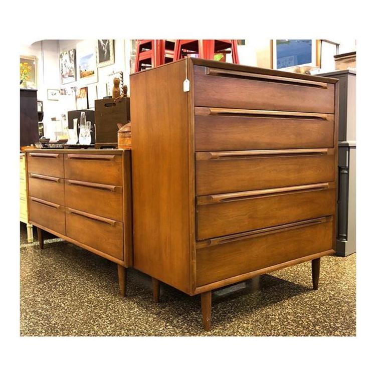 Mid Century Modern Chest of Drawers and Dresser 
