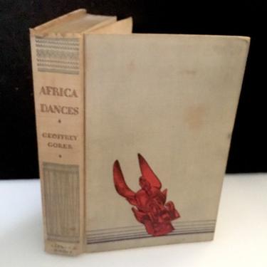 Africa Dances - Geoffrey Corer 1935 Knopf West African Art Music Culture 