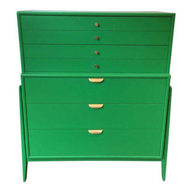 Green Tall MCM Dresser 6/9 