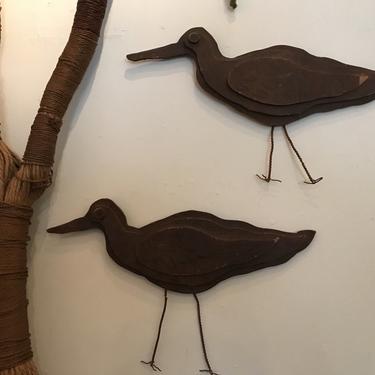 Wooden Shore Birds