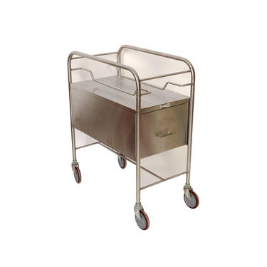 Stainless Steel Cart by Smith and Nephew Rolling Bar Cart 