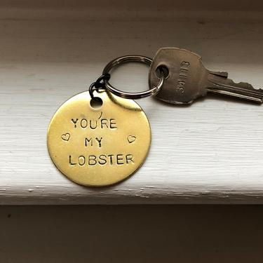 You're My Lobster keychain Friends Joke Romantic Valentine's Day Key Chain 