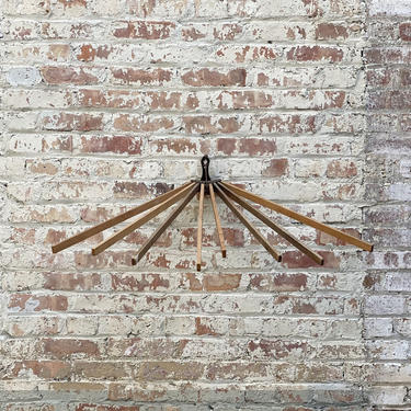 Antique Handy Folding Wall Mount Clothes Dryer 