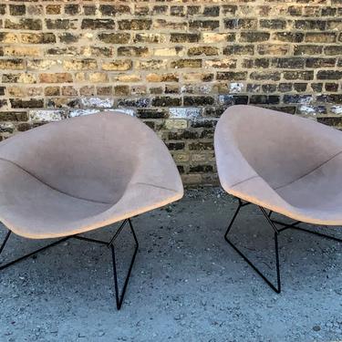 Vintage Harry Bertoia for Knoll Large Diamond Chairs – A pair