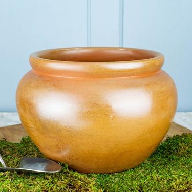Vintage French Stoneware Garden Pot