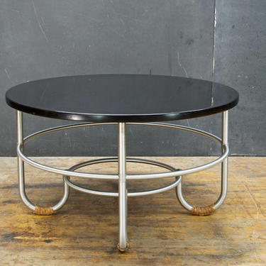 Warren McArthur Art Deco Aluminum Coffee Table 