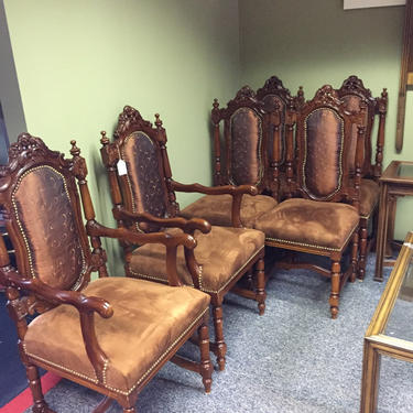 HOLD Carved wood chairs by AgentUpcycle
