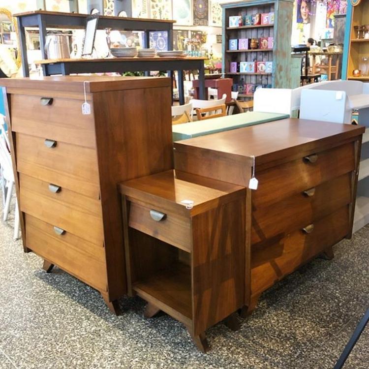                   Gorgeous MCM Dresser, Chest of Drawers, and Nightstand